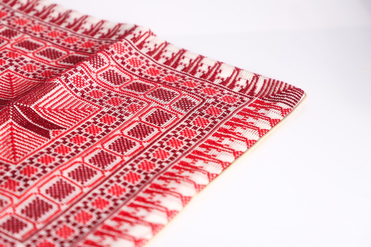 Decorative Handcrafted Square Pillow - Unique Embroidery for Your Home