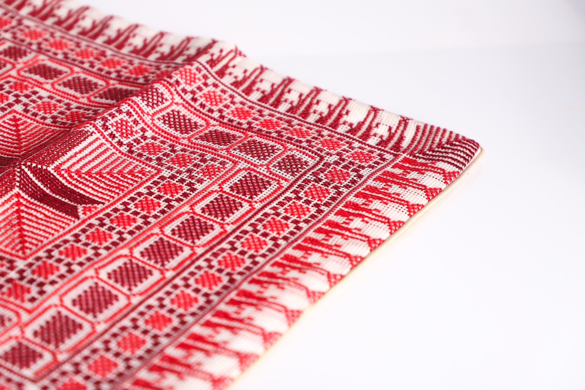 Decorative Handcrafted Square Pillow - Unique Embroidery for Your Home