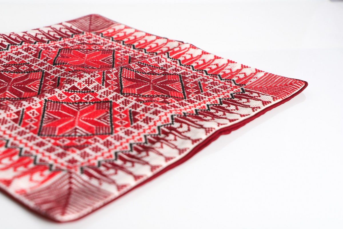 Authentic Handcrafted Embroidered Pillow - A Beautiful Accent for Any Room