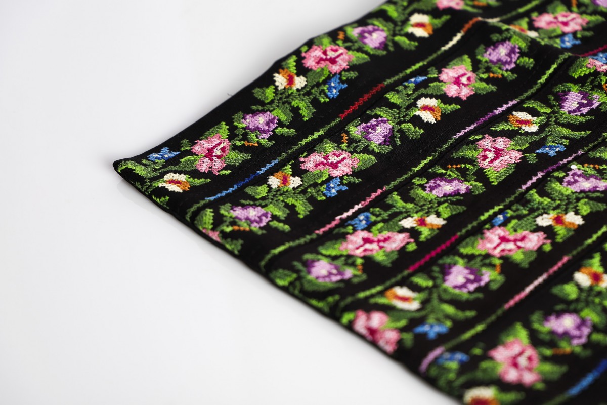 Ancestral Touch– Traditional  Embroidery Cushion