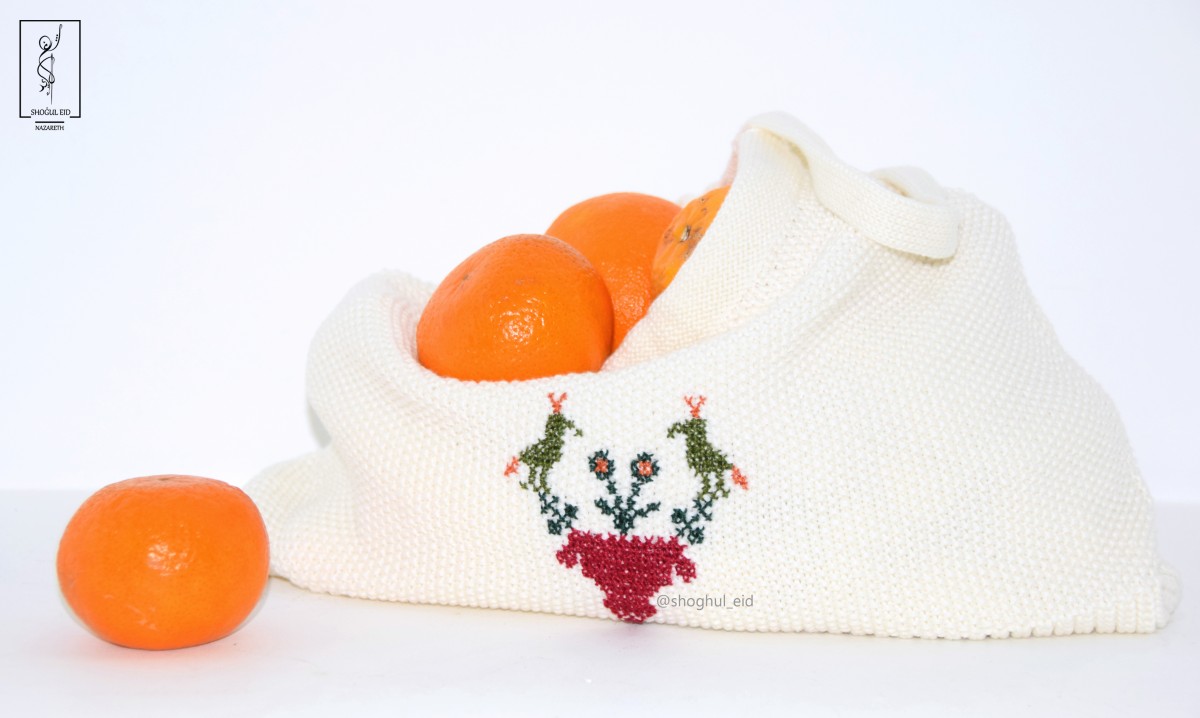 White Cotton Shopping Bag