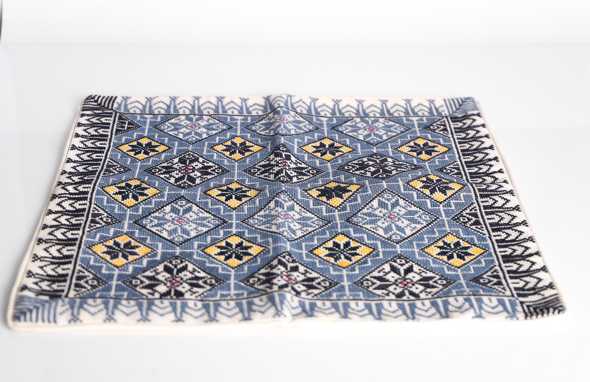 Handcrafted Embroidered Pillow - Add a Cozy, Unique Touch to Your Living Room