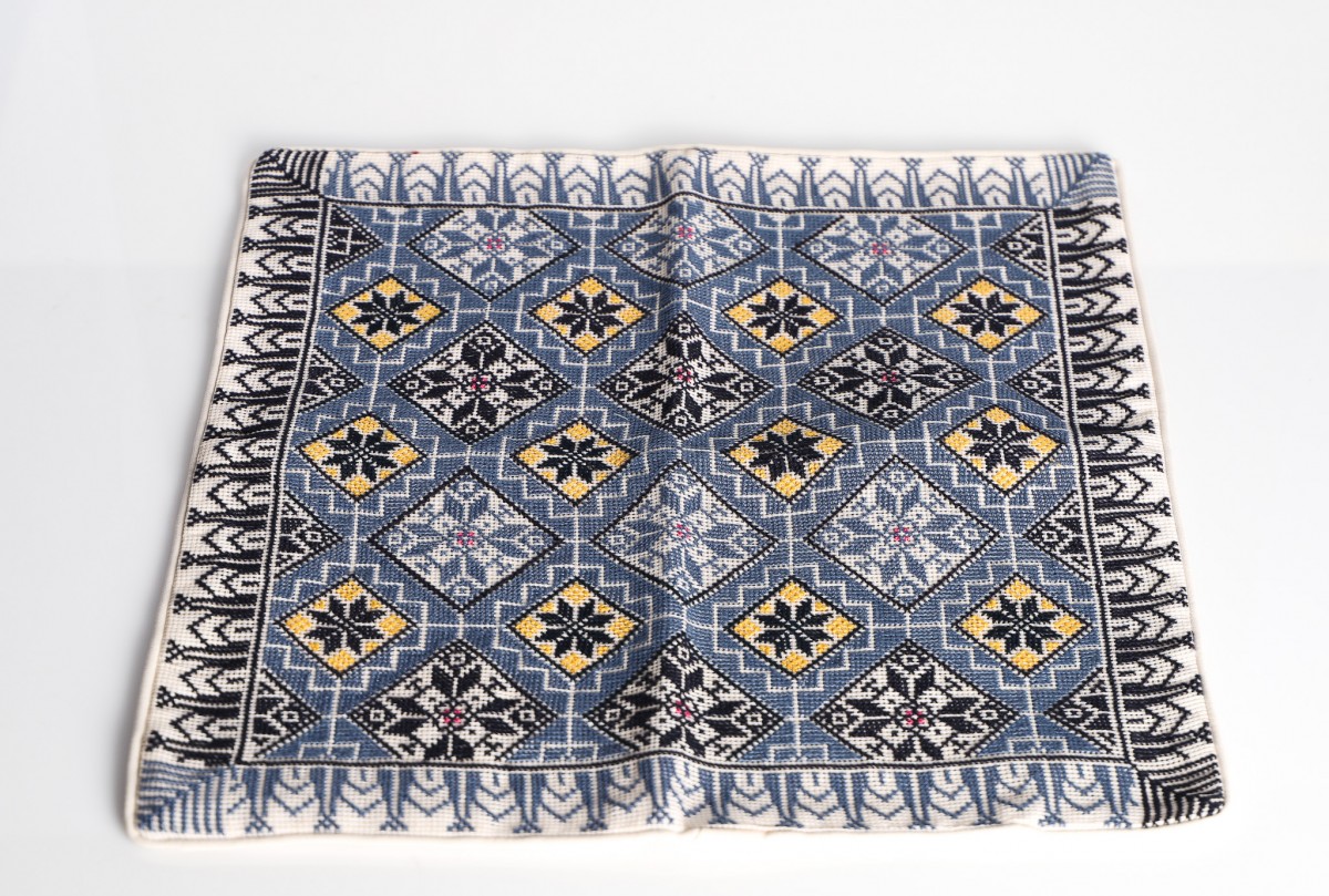 Handcrafted Embroidered Pillow - Add a Cozy, Unique Touch to Your Living Room