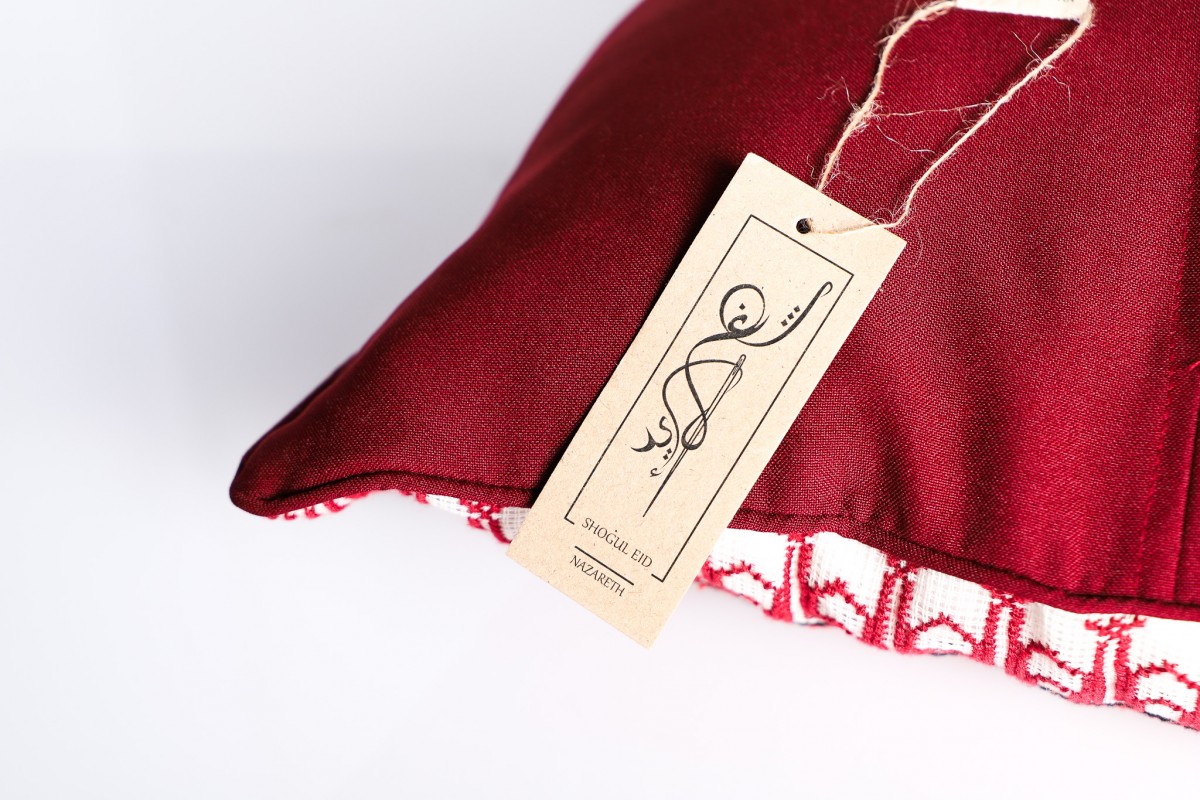 Storytelling in Stitches: Handcrafted Embroidered Square Pillow for Your Home