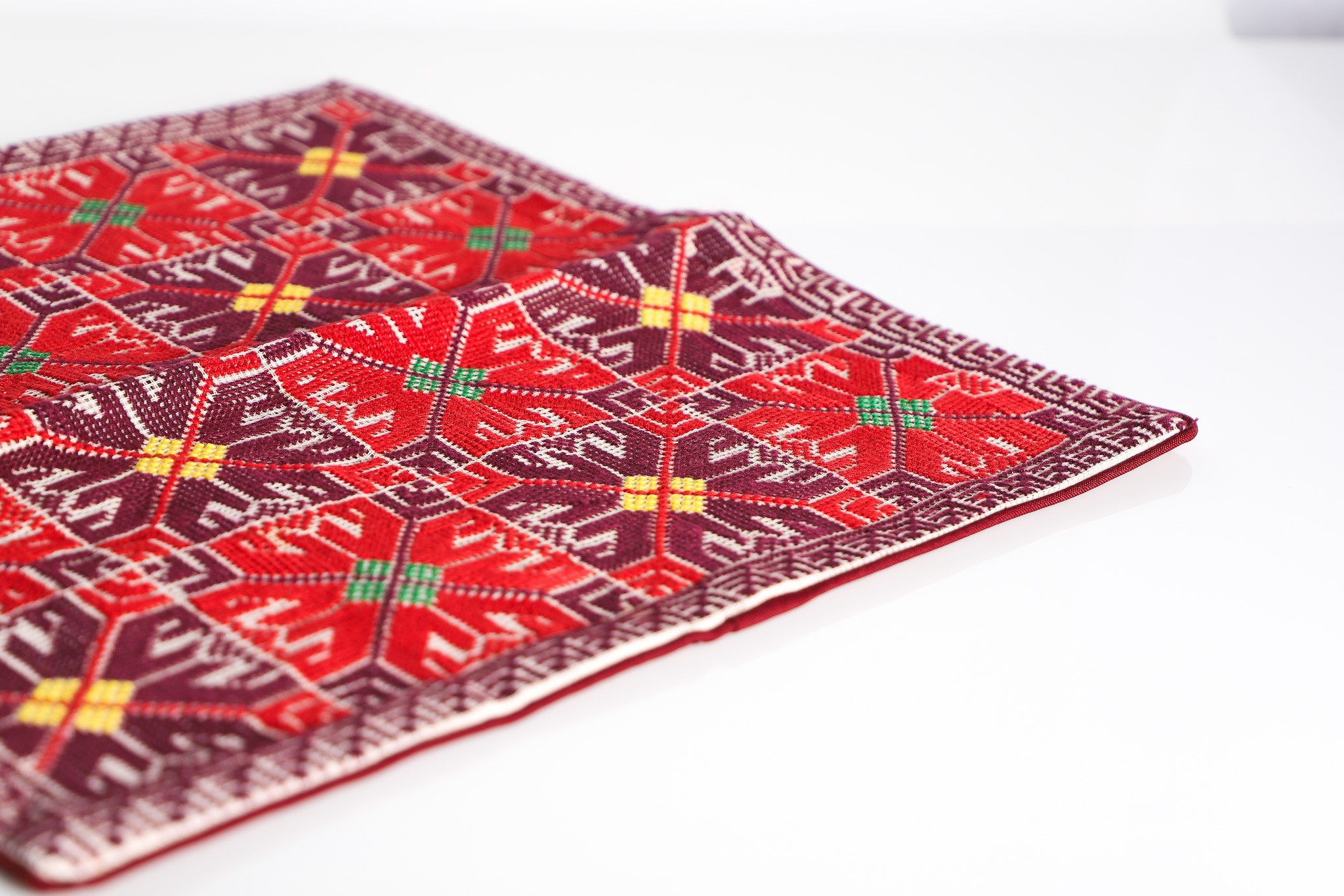 Handcrafted Embroidered Pillow - A Luxurious Addition to Your Home Decor