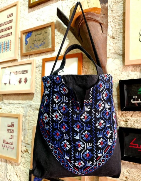 An embroidered Tote Bag