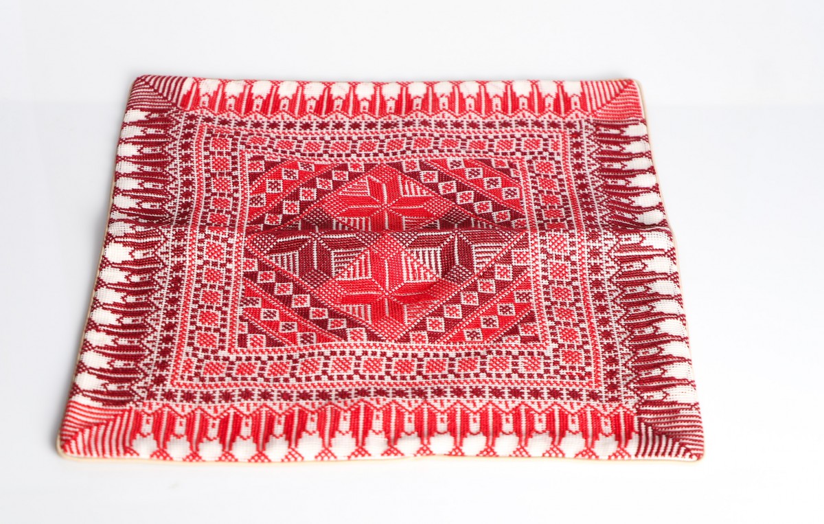 Embroidery That Speaks: Handcrafted Pillow to Style Your Home with Culture