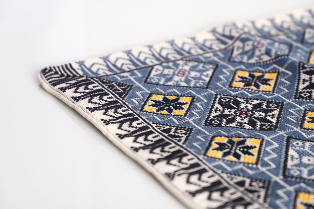 Handcrafted Embroidered Pillow - Add a Cozy, Unique Touch to Your Living Room